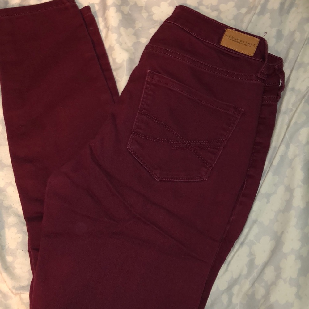 Maroon Aeropostale pants